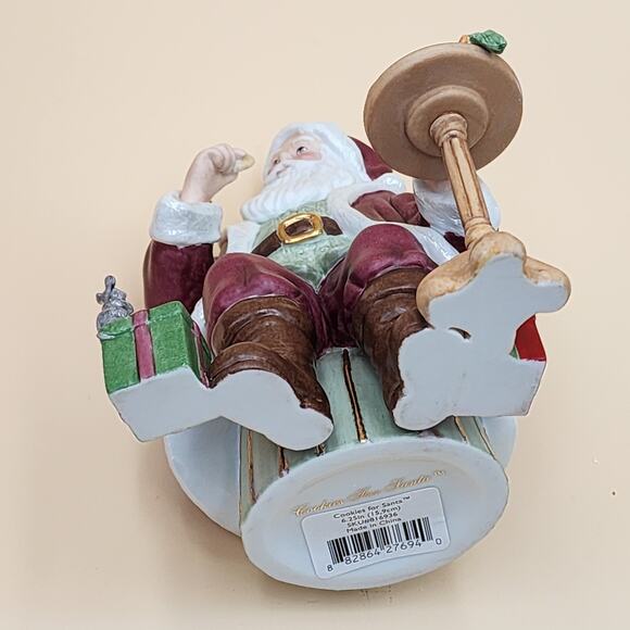 Lenox Cookies For Santa Figurine 6.25" Original Box #816936 - Picture 8 of 16